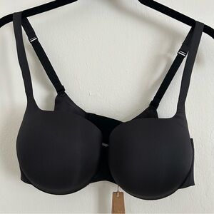 Skims Ultimate Push-Up Balconette Bra in Onyx size 36c